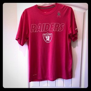 Oakland Raiders Breast Cancer Awareness Dri-fit